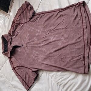 Lululemon Performance Polo Mens Shirt Size Medium